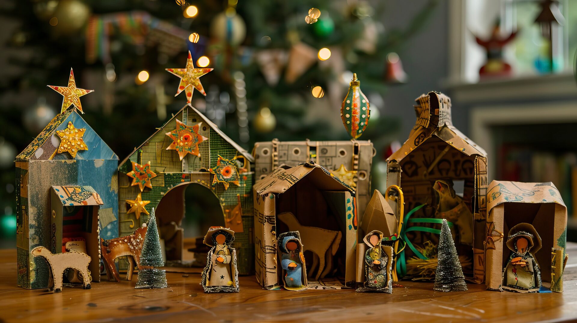 Décorations de Noël zéro déchet